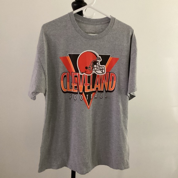NFL Cleveland Football Heather Gray Crewneck Top Men’s size XL - Picture 1 of 6